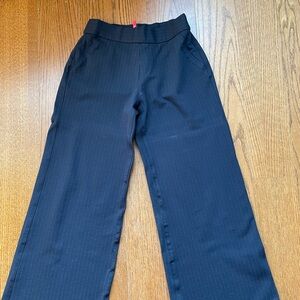 Spanx Navy Pinstripe Pants